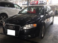 廃車高価買取、車検切れで高価買取された車.アウディ アウディA4